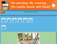 Tablet Screenshot of discoveringpreschoolnmore.com